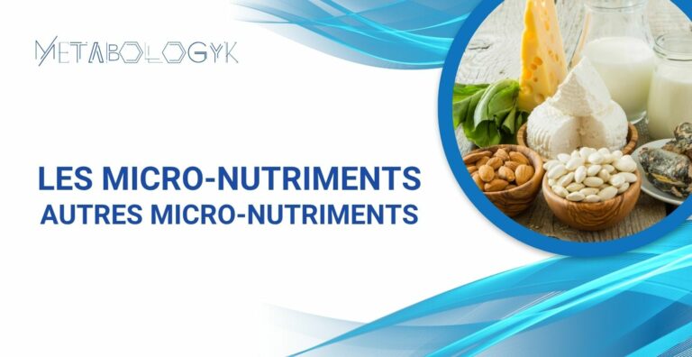 Autres Micro-nutriments formation metabologyk